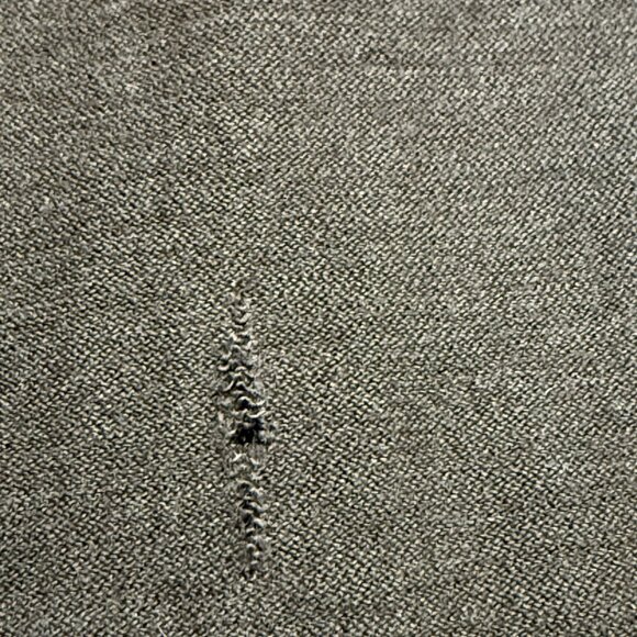 Horny Toad Maroon Mock Neck Long Sleeve Light Stretchy Dress Womens L (FLAW) - Picture 6 of 16